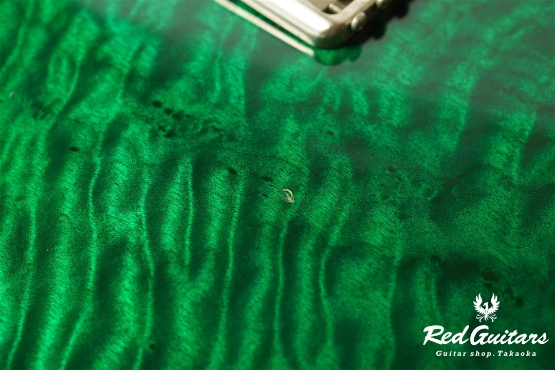 Custom24 10top Quilt Roseneck - Emerald Green