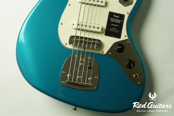 Vintera II ’60s Bass VI - Lake Placid Blue