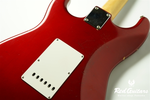 Custom Order Retro Series ST Brazilian Rosewood FB - Candy Apple Red