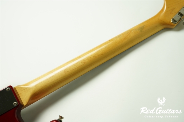 Custom Order Retro Series ST Brazilian Rosewood FB - Candy Apple Red