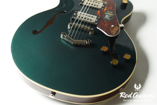 G2622 Streamliner Center Block Double-Cut with V-Stoptail - Cadillac Green