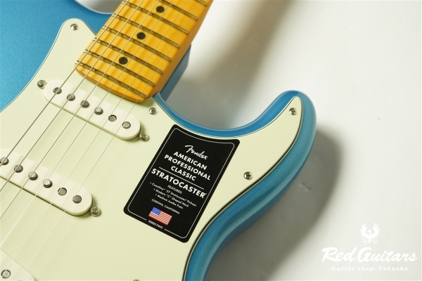 American Professional Classic Stratocaster - Faded Lake Placid Blue