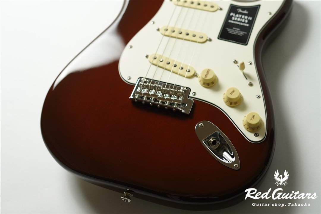 Player II Stratocaster - Transparent Mocha Burst