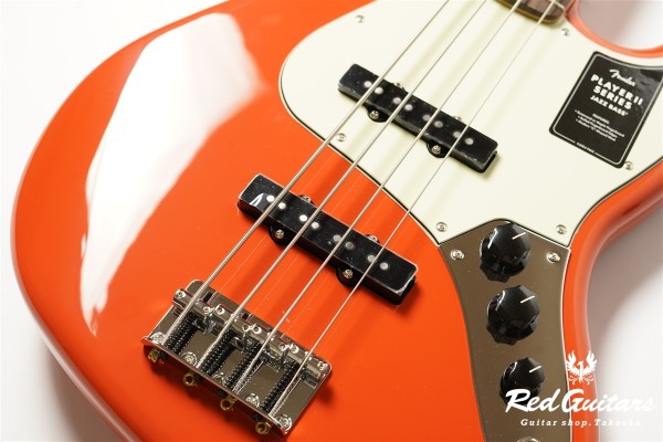 Player II Jazz Bass - Rallye Orange