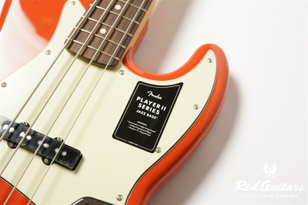 Player II Jazz Bass - Rallye Orange