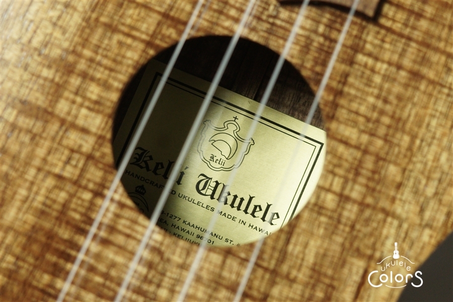 kelii C-G/V -Concert- Gold | ウクレレカラーズ Online Store 
