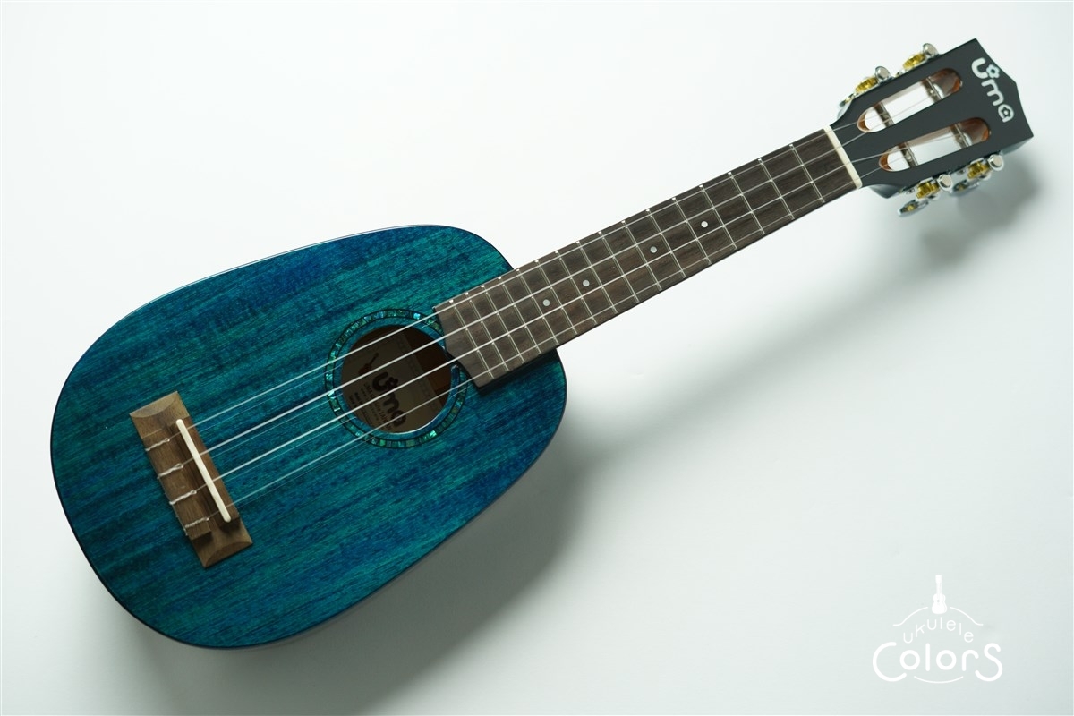 Uma ukulele UK-20SSP Blue | ウクレレカラーズ Online Store