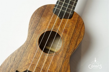ukulele concert 14f std. – Hawaiian Koa TOP/Bird’s eye Maple SIDE & BACK