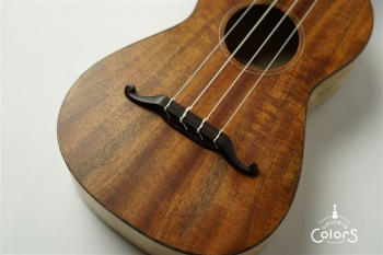 ukulele concert 14f std. – Cuban Mahogany TOP/Spalted Maple SIDE & BACK
