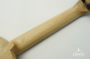 ukulele concert 14f std. – Cuban Mahogany TOP/Spalted Maple SIDE & BACK