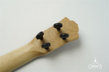 ukulele concert 14f std. – Cuban Mahogany TOP/Spalted Maple SIDE & BACK