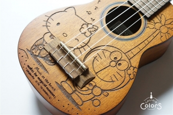 DORAEMON×HELLOKITTY UKULELE