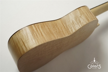 ukulele concert 13f r.a. – Spruce TOP/Figured Maple SIDE & BACK