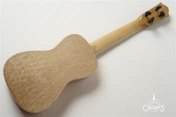 ukulele concert 13f r.a. – Spruce TOP/Figured Maple SIDE & BACK