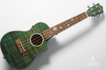 Tiger Okume Concert Ukulele w/EQ