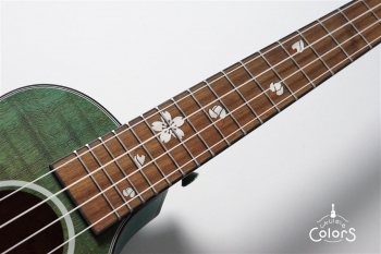Tiger Okume Concert Ukulele w/EQ