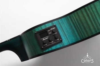 Tiger Okume Concert Ukulele w/EQ