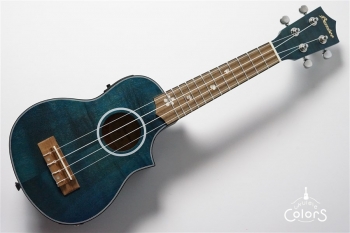 Tiger Okume Soprano Ukulele w/EQ