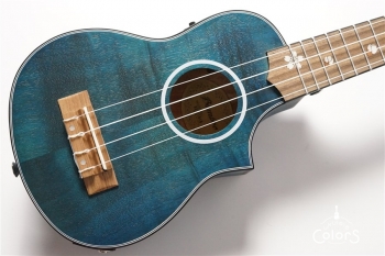 Tiger Okume Soprano Ukulele w/EQ