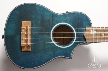 Tiger Okume Soprano Ukulele w/EQ