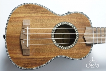 Koa Soprano Ukulele w/EQ