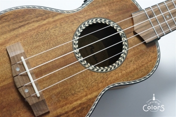 Koa Soprano Ukulele w/EQ