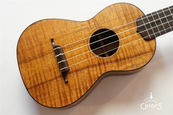 ukulele concert 14f std. - Curly hawaiian koa TOP/Riogrande-parisandre SIDE&BACK
