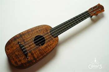 ukulele concert 14f pineapple - Curly hawaiian koa TOP/Ovangkol SIDE&BACK