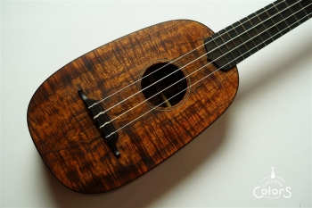 ukulele concert 14f pineapple - Curly hawaiian koa TOP/Ovangkol SIDE&BACK