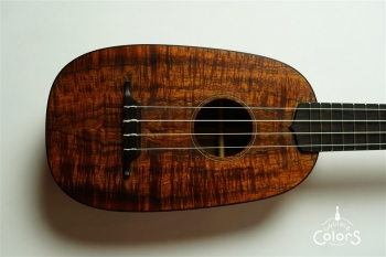 ukulele concert 14f pineapple - Curly hawaiian koa TOP/Ovangkol SIDE&BACK