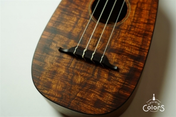 ukulele concert 14f pineapple - Curly hawaiian koa TOP/Ovangkol SIDE&BACK
