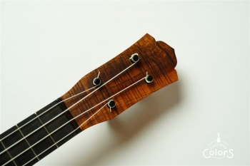 ukulele concert 14f pineapple - Curly hawaiian koa TOP/Ovangkol SIDE&BACK