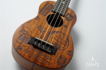 DORAEMON x HELLO KITTY UKULELE WA KOMONO