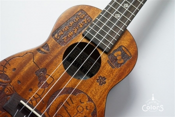 DORAEMON x HELLO KITTY UKULELE WA KOMONO