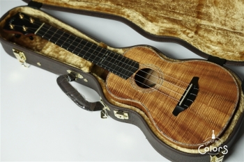 Pebble-C Custom #33 Hawaiian Koa 4A w/HardCase