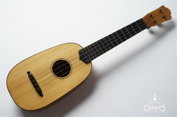 ukulele concert 14f pineapple - Old Hinoki TOP/Kuwa SIDE&BACK