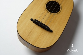 ukulele concert 14f pineapple - Old Hinoki TOP/Kuwa SIDE&BACK