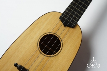 ukulele concert 14f pineapple - Old Hinoki TOP/Kuwa SIDE&BACK
