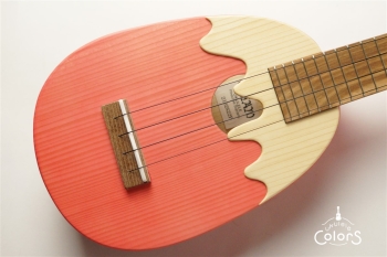 Ezo’s Ukulele Pinecone Soprano - イチゴミルク