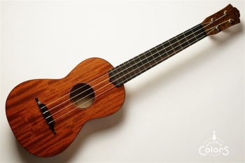 ukulele tenor 14f std. - cuban mahogany Top / birdseye maple SIDE & BACK