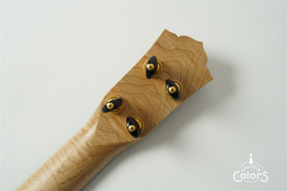 ukulele tenor 15f archtop - Spruce TOP/Curly Maple #2