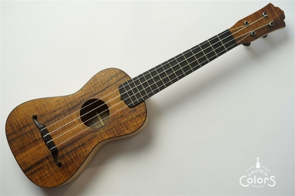 ukulele concert 13f std. – Hawaiian Koa TOP/Bird’s eye Maple SIDE & BACK