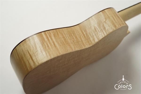 ukulele concert 13f r.a. – Spruce TOP/Figured Maple SIDE & BACK