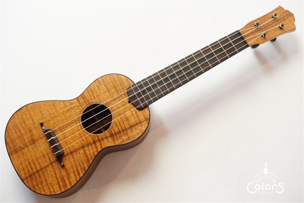 ukulele concert 14f std. - Curly hawaiian koa TOP/Riogrande-parisandre SIDE&BACK
