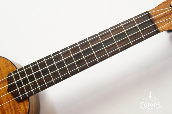 ukulele concert 14f std. - Curly hawaiian koa TOP/Riogrande-parisandre SIDE&BACK