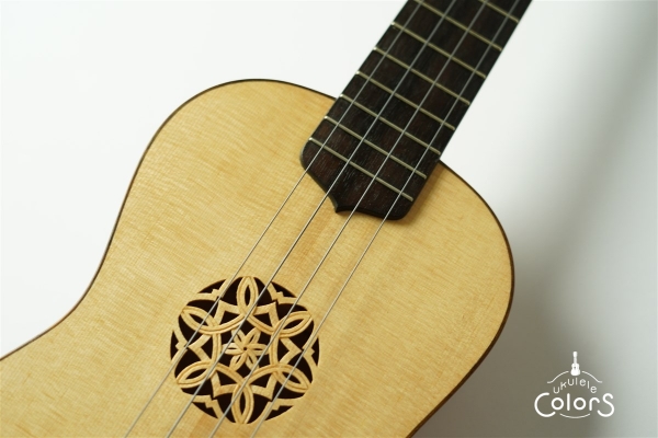 ukulele Tenor 13f r.a. / Spruce TOP/Figured Maple SIDE & BACK