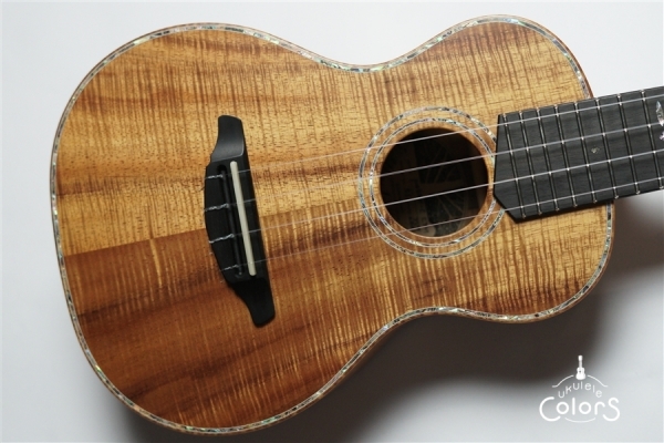 Pebble-C Custom #33 Hawaiian Koa 4A w/HardCase