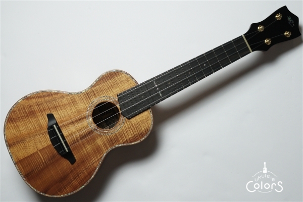 Pebble-C Custom #33 Hawaiian Koa 4A w/HardCase