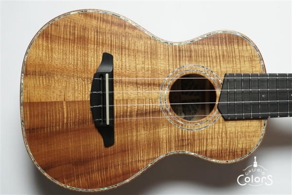 Pebble-C Custom #33 Hawaiian Koa 4A w/HardCase