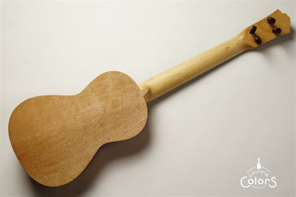 ukulele tenor 14f std. - cuban mahogany Top / birdseye maple SIDE & BACK